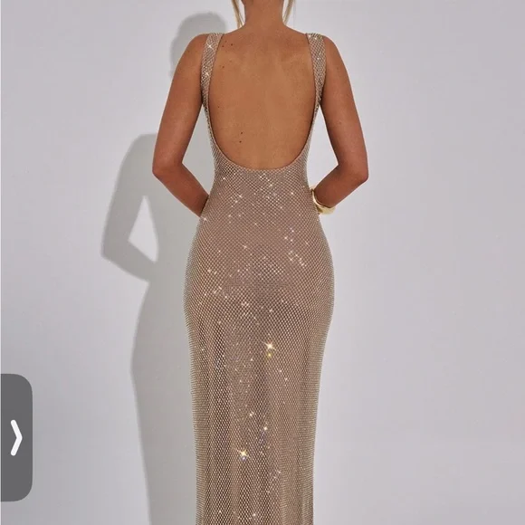 BabybooGold Evening Dress